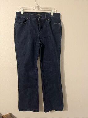 Talbots Dark Navy Bootcut Jeans